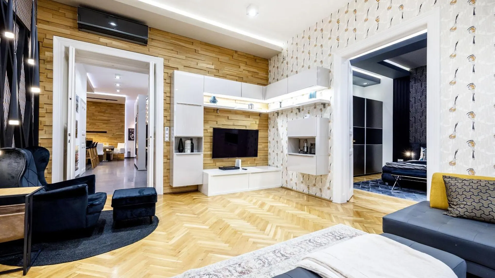 아파트 Spacious Designer Home With Premium Touches 부다페스트